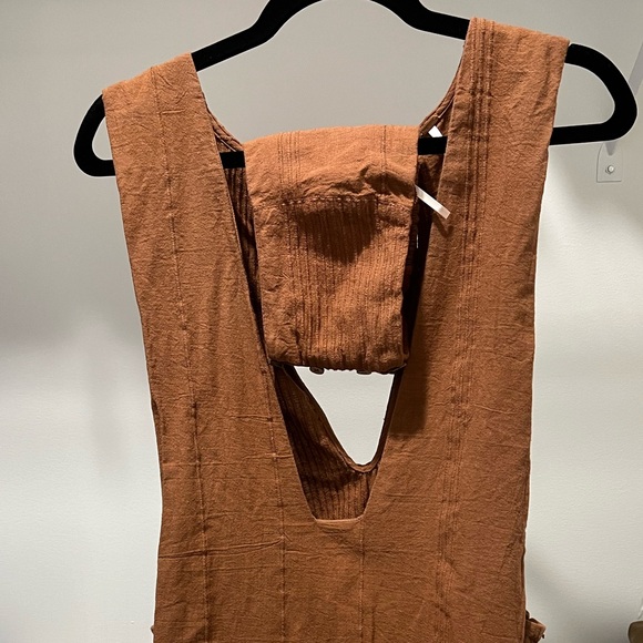 Free People Yara Set in Maple Coffee S - Picture 5 of 8